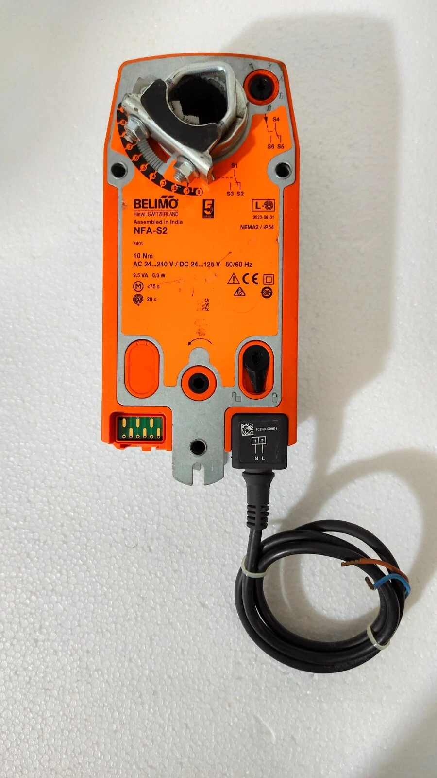 Belimo nfa-s2 / NFA-S2 Fire and smoke dampers / Spring-return actuator
